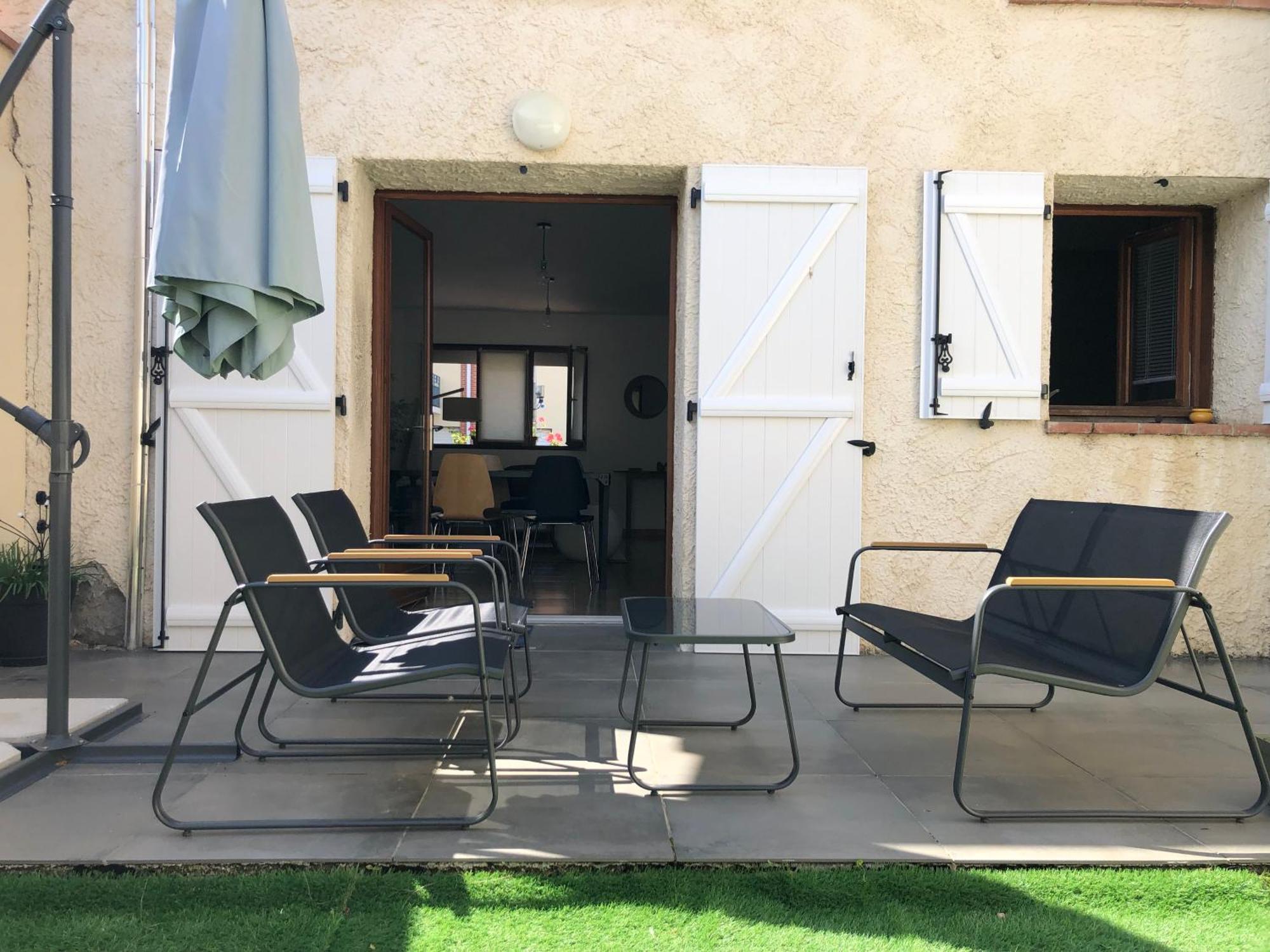 Maison De Village Avec Jardinet Bruguieres Exterior foto
